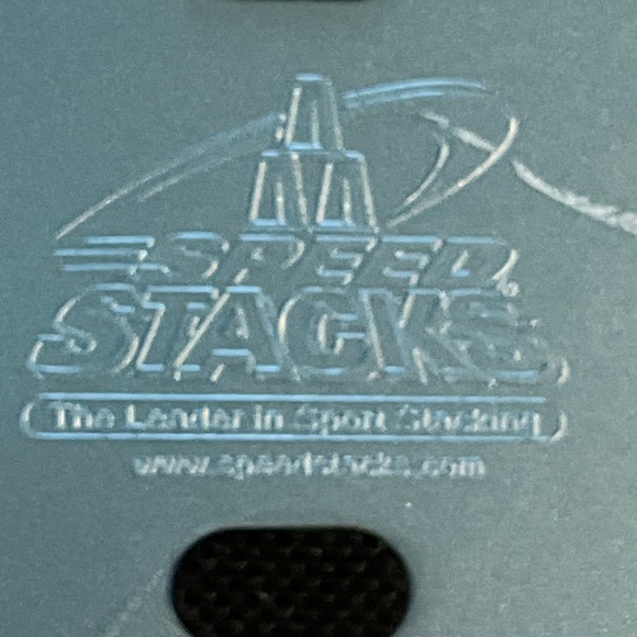 Speed Stacks Stackmat Blue Silver Handheld Portable Stopwatch Timer Device Used - Picture 6 of 12